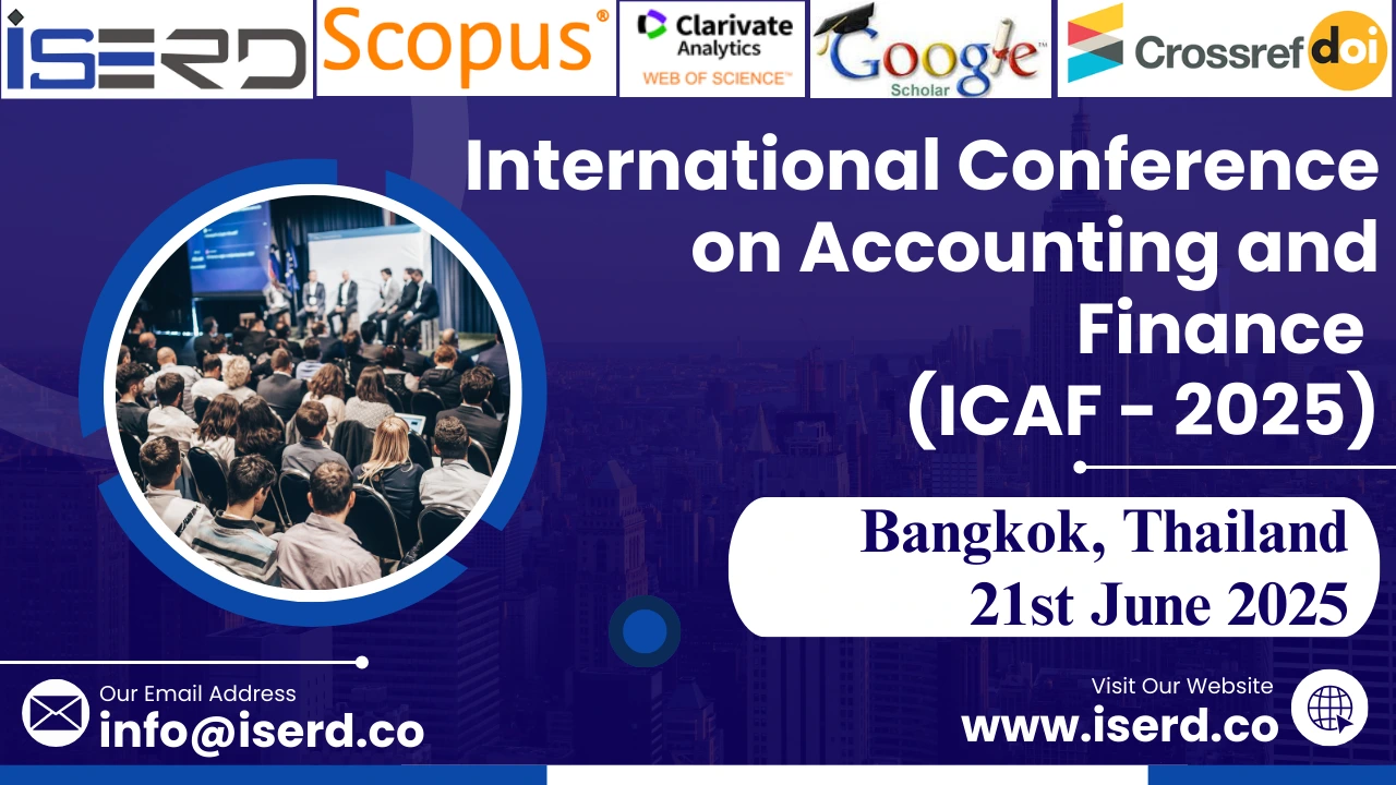 Accounting and Finance Conference in Thailand